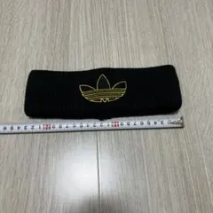 OLDアディダス ヘッドバンド トレフォイルロゴ付