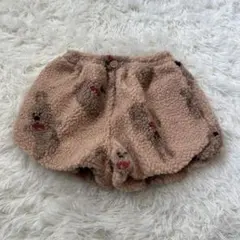 新品 フタフタ バースデイ フタうさ ボトムス パンツ ボア キッズ 100cm
