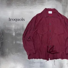 Iroquois ドローコード シャツジャケット 3 製品染め 日本製