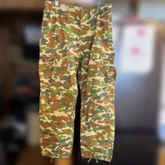 A BATHING APE CAMO 猿迷彩 カーゴパンツ Sのサムネイル
