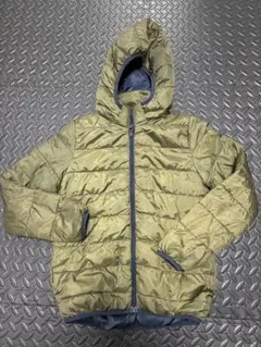 H&M フード付き中綿コート オリーブグリーン