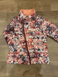 ベルシュカ　花柄ライトダウンジャケット（収納袋付き）