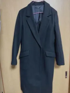 アベイル　SUREVE レディース　黒　ブラック　チェスター　ロング　コート