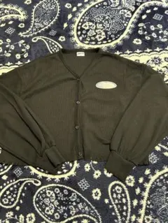 ANAP GIRL ダークブラウン カーディガン