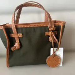 Chloe⭐️クロエ ハーレー キャンバス レザー 2way ハンドバッグ 