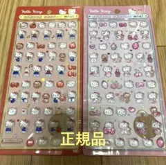 ボンボンドロップシール　ミニ　ハローキティ　レッド　ピンク　正規品