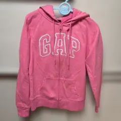GAP ピンク ジップアップパーカー US XS