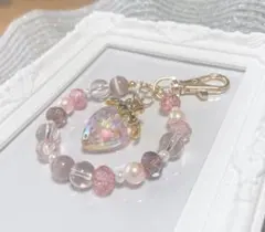 いちご チャーム キーホルダー