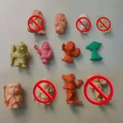 ゲゲゲの鬼太郎 鬼太郎 消しゴム人形 7個セット