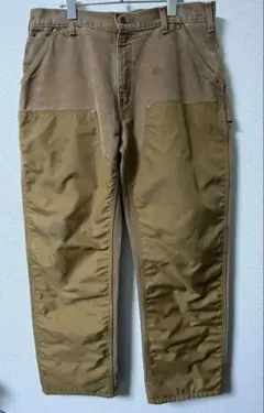 ［レア］Carhartt ダブルニー　ダック生地　ペインターパンツw38