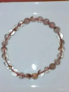 天然石ライモナイトインクォーツ、ブレスレット