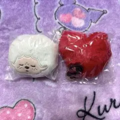 モンチッチ フェイスぬいぐるみ＆ふわふわハートチャーム