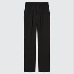 ユニクロ ワイドストレートパンツ XL 黒