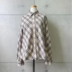 BURBERRY バーバリーロンドン ノバチェック シャツ 長袖 サイズLのサムネイル