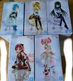 劇場版 新編 まどマギ 5体セット プライズフィギュア - メルカリ