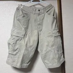 超極太00s POLO JEANS バギーカーゴショートパンツ Y2K