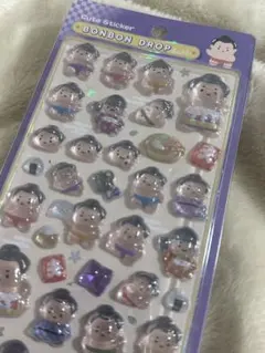 【新品、未開封正規品】ボンボンドロップシール　相撲　和柄