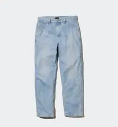 ユニクロ　ワイドフィットジーンズ　デニム　32（81.5cm）