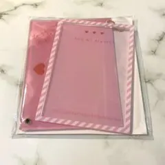 FUKUYA フクヤ アクリルフレーム ラブレター ブロマイドサイズ ピンク