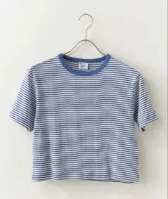 R.P.miller Panel ribed cropped T-Shirtのサムネイル