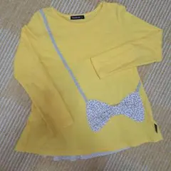 Moujonjon 長袖カットソー 120　黄色