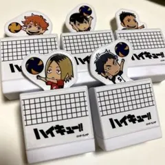 すき家　すきすきセット　ハイキュー!! スタンプセット 5個入り