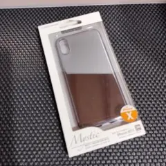 新品未使用 iPhoneXS/X対応ミスティックカラーケース　ブラック色