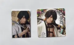 長曽祢虎徹 博覧会　ふぉとカード2.5茶屋　コースター　セット　刀ミュ