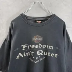 Harley-Davidson ハーレーダビッドソン両面プリントフェードTシャツ
