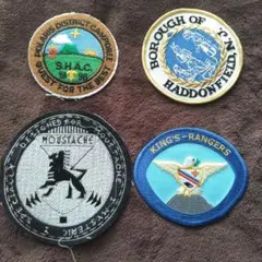 ワッペンセット 4点