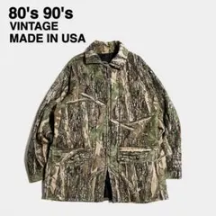 80's 90's USA製PADDED JACKET中綿ジャケットツリーカモのサムネイル