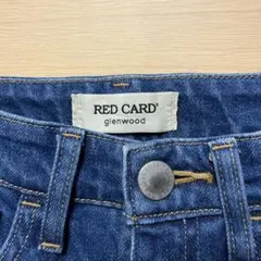 新品　RED CARD スキニーデニム ブルー　24