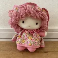 人形 昭和レトロ 毛糸の髪 - メルカリ