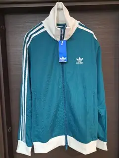 adidas originals ベッケンバウアージャケットL緑新品