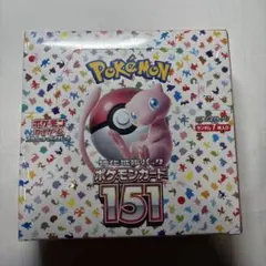 【未開封/シュリンク付き】 ポケモンカード151 BOX