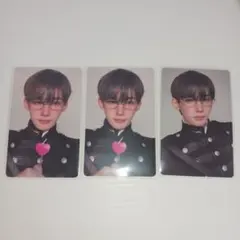 &TEAM　JO　ジョウ　ユニバ　特典　封入　トレカ　3枚セット