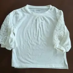 ♡GLOBAL WORK 130 レース袖 カットソー♡