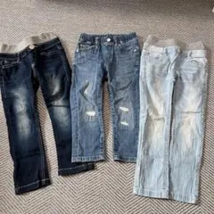 MPS ユニクロ子供用ボトムス 3点セット 95-110㎝