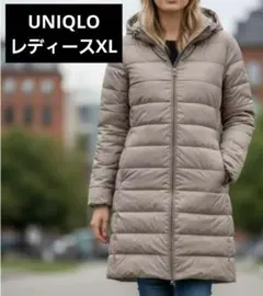 ユニクロウルトラライトダウンパーカーコート レディースXLサイズ