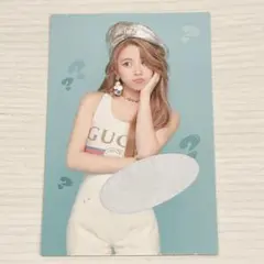 TWICE チェヨン　what is love？　トレカ