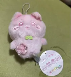 ちいかわ ぬいぱれっと さくらいろ マスコット①　ハチワレ