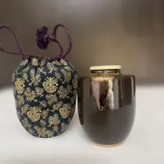 漆塗り 茶道具 棗 黒と金 志のぶ蒔絵 忍草 - メルカリ