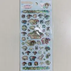サンリオ　シュガーバニーズ　キラキラシールクローバー　シール