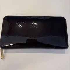 ルイヴィトン LOUIS VUITTON 長財布 紫 パープル エナメルのサムネイル