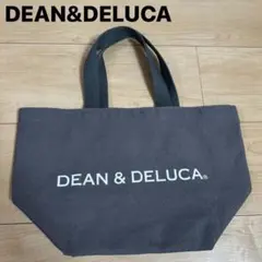 ディーン&デルーカ トートバッグ　コットン　キャンバスバッグ　グレー　サブバッグ