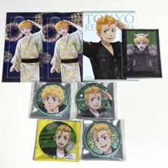 東京リベンジャーズ　缶バッジ　カード　セット　花垣武道