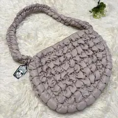 新品❣️SHOO-LA-RUE ポップコーンワンショルダーバッグ グレージュ