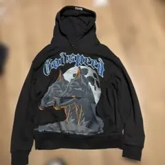 GODPEED NO LOOKING BACK HOODIE 正規品 - メルカリ