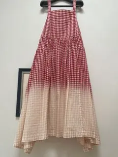 今期SSタオコムデギャルソンエプロンキャミワンピース