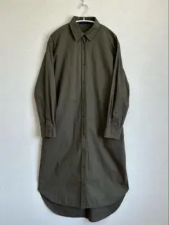 【AMERICAN HOLIC】シャツワンピース　size…Ｆ　カーキ